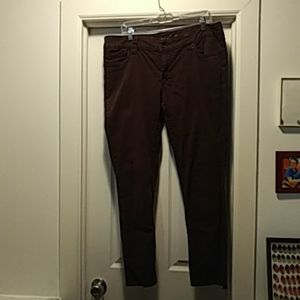 Brown Seven7 jeans size 16
